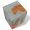 Hocker Pionea (Teak und Harz)