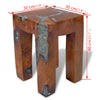 Hocker Liuboveta (Teak und Harz)