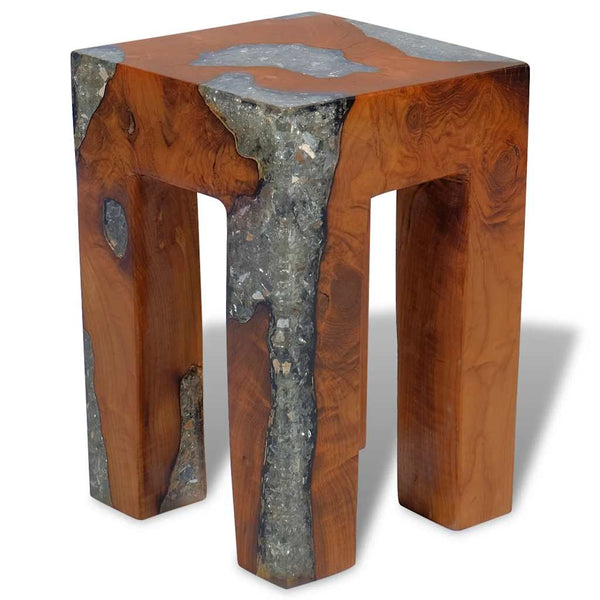 Hocker Liuboveta (Teak und Harz)