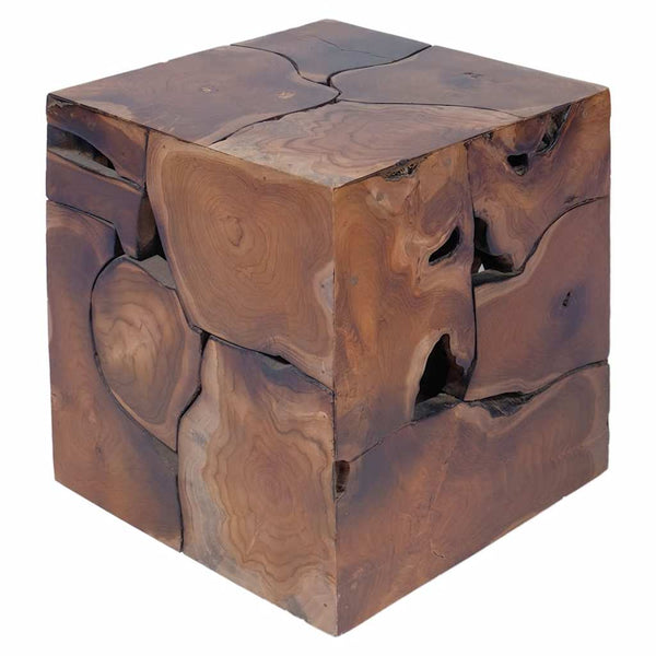 Hocker Teak massiv Antofe 40x40x45cm