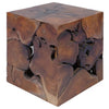 Hocker Teak massiv Antofe 40x40x45cm