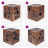 Hocker Teak massiv Antofe 40x40x45cm