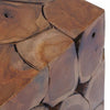 Hocker Teak massiv Antofe 40x40x45cm