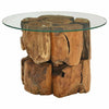 Couchtisch Gulbahar 60cm (Teak-Treibholz)