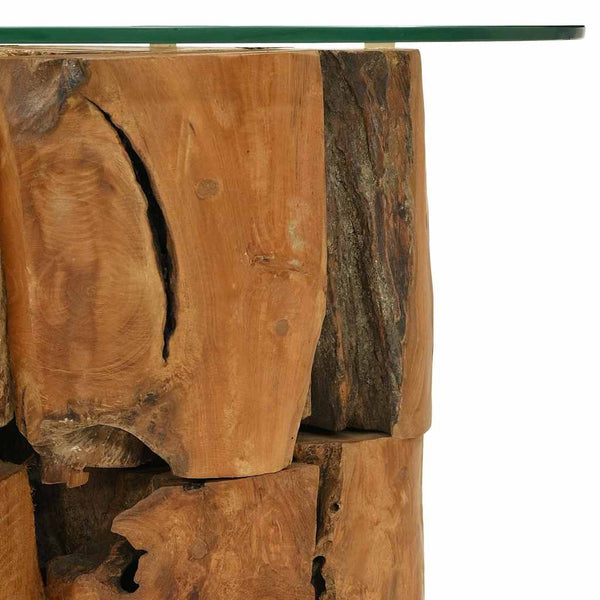 Couchtisch Gulbahar 60cm (Teak-Treibholz)