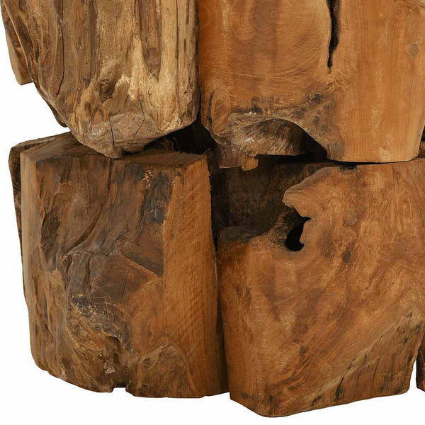 Couchtisch Gulbahar 60cm (Teak-Treibholz)