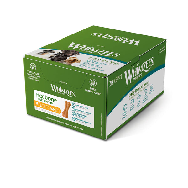 Whimzees Ricebone koiran puruluu 50 kpl