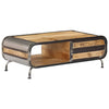 Couchtisch Silvileta 100x50x35cm (massives Mangoholz)
