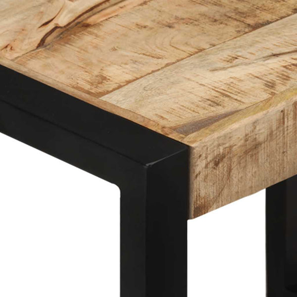 Beistelltisch-Set Prasinia (3 St. Mangoholz)