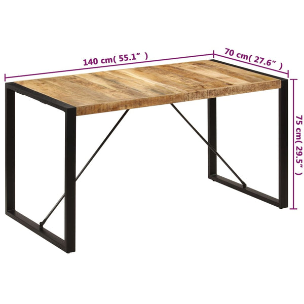 Esstisch Henrietta 140x70x75cm (Mangoholz)