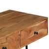 Wandkonsole Velenia 90x40x170cm (Akazienholz)