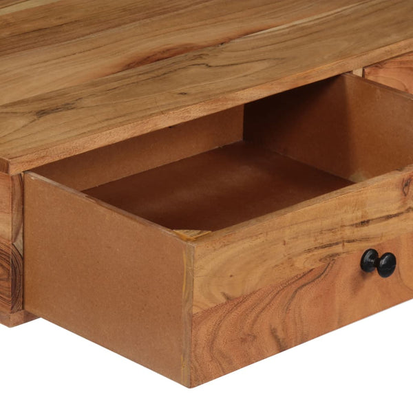 Wandkonsole Velenia 90x40x170cm (Akazienholz)