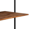 Wandkonsole Velenia 90x40x170cm (Akazienholz)