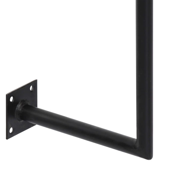 Wandkonsole Velenia 90x40x170cm (Akazienholz)
