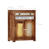 Highboard Kathern 60x30x75cm (Sesamholz)