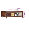 Couchtisch Cucui 90x50x30cm (Sesamholz)