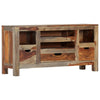 Graues Sideboard Veclenit 100x30x50cm (Sesamholz)