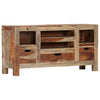 Graues Sideboard Veclenit 100x30x50cm (Sesamholz)