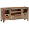 Graues Sideboard Veclenit 100x30x50cm (Sesamholz)