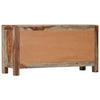 Graues Sideboard Veclenit 100x30x50cm (Sesamholz)