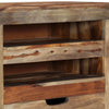 Graues Sideboard Veclenit 100x30x50cm (Sesamholz)