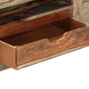 Graues Sideboard Veclenit 100x30x50cm (Sesamholz)