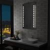 Badezimmer-LED-Wandspiegel Mavie 60x100cm