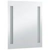 LED-Wandspiegel Gaiseanu für Badezimmer 60x80cm