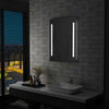 LED-Wandspiegel Gaiseanu für Badezimmer 60x80cm
