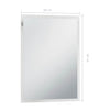 LED-Wandspiegel für Badezimmer Renada 60x80cm