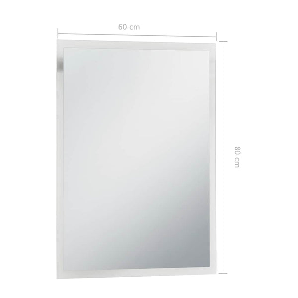 LED-Wandspiegel für Badezimmer Renada 60x80cm