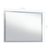 LED-Wandspiegel für Badezimmer Redi 100x60cm