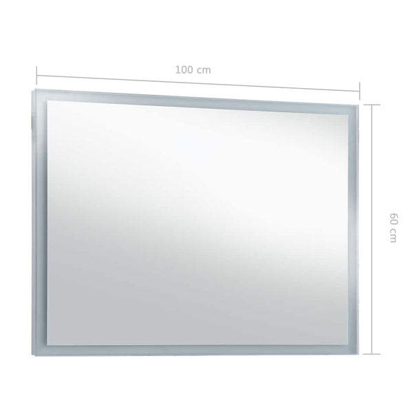 LED-Wandspiegel für Badezimmer Redi 100x60cm
