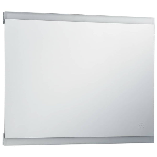 LED-Wandspiegel Havronia für Badezimmer 80x60cm (mit Berührungssensor)