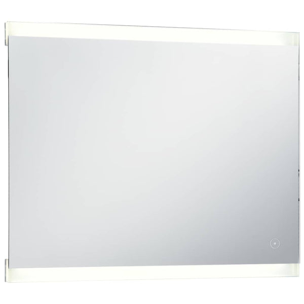 LED-Wandspiegel Havronia für Badezimmer 80x60cm (mit Berührungssensor)