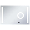 LED-Wandspiegel Kailee 100x60cm für das Badezimmer (mit Touch-Sensor)