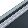 LED-Wandspiegel Kailee 100x60cm für das Badezimmer (mit Touch-Sensor)