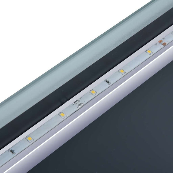 LED-Wandspiegel Kailee 100x60cm für das Badezimmer (mit Touch-Sensor)