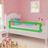 Grünes Rausfallschutzgitter für Bett Klaus 150x42cm (2 Stk.)