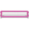 Rosafarbenes Bettgitter Klaus 150x42cm (2 St.)