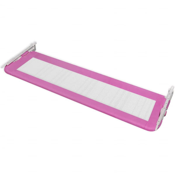 Rosafarbenes Bettgitter Klaus 150x42cm (2 St.)