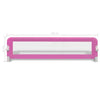 Rosafarbenes Bettgitter Klaus 150x42cm (2 St.)