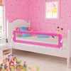 Rosafarbenes Bettgitter Klaus 150x42cm (2 St.)