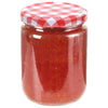 Iroteiu rot-weiß-gestreifte Gläser, Marmeladengläser 230 ml (48 St.)