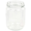 Iroteiu rot-weiß-gestreifte Gläser, Marmeladengläser 230 ml (48 St.)