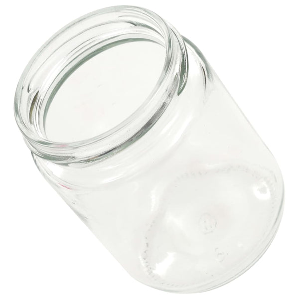 Iroteiu rot-weiß-gestreifte Gläser, Marmeladengläser 230 ml (48 St.)