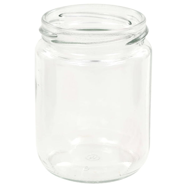 Rot-weiße Glaskonservengläser Iroteiu 230 ml (96 St.)
