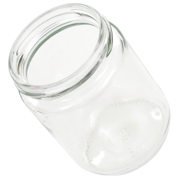 Rot-weiße Glaskonservengläser Iroteiu 230 ml (96 St.)