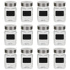 Säilytyspurkit tarroilla Nils 300 ml (12 kpl)