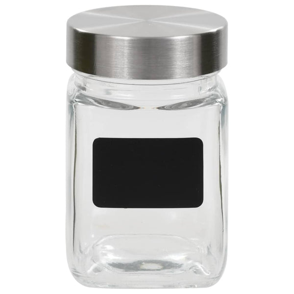 Säilytyspurkit tarroilla Nils 300 ml (12 kpl)